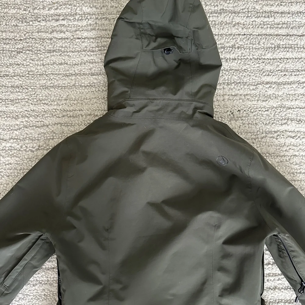 Volcom Women's Ski & Snow Jacket - Olive Green - Picture 9 of 16